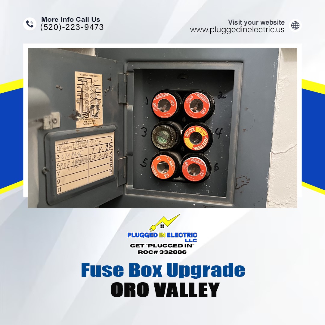 JamesGi07609407's tweet image. Is your fuse box up to code? Plugged In Electric offers fuse box upgrades to keep your Oro Valley home safe and your electrical system running smoothly.

bit.ly/3LcOQVS 

#FuseBoxUpgrade #OroValleyElectrician #HomeSafety #PluggedInElectric