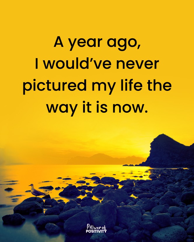 LIVEpositivity's tweet photo. A year ago, I never pictured my life the way it is now. 🕰️🌠 https://t.co/ilfrwmLMgI