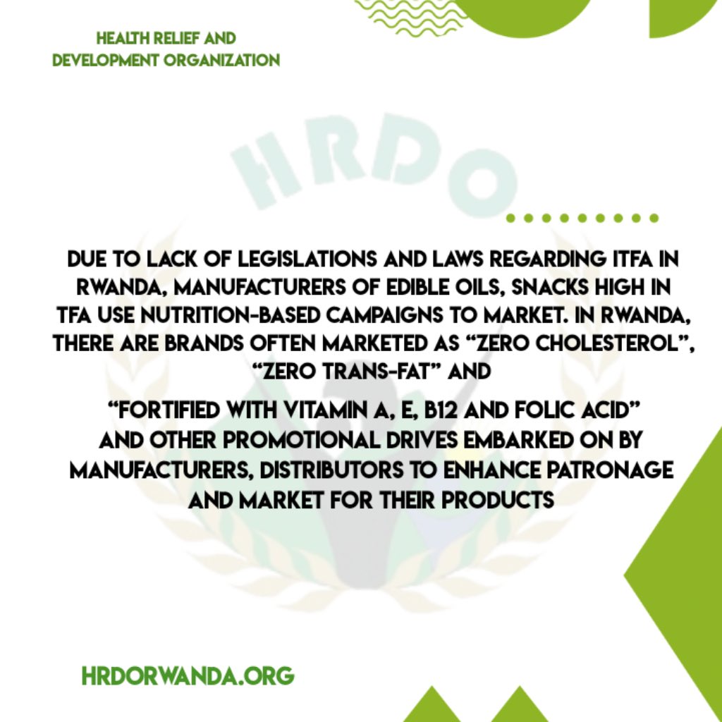 Shocking! Some Food companies in Rwanda are exploiting loopholes to market unhealthy products as healthy. We need stronger regulations to protect consumers from deceptive food labeling. Join us in demanding change! #HRDORwanda #StopMisleadingMarketing #HealthyFood