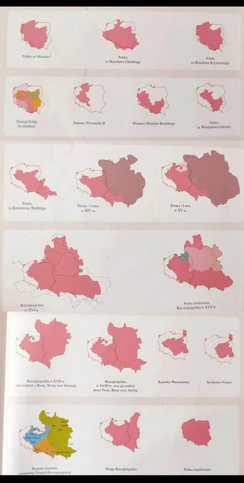 MaciejKoterba's tweet photo. Poland through ages. #WorldWithoutBorders! Fak fear! RegenAIssance https://t.co/ooKSBnJgWZ
