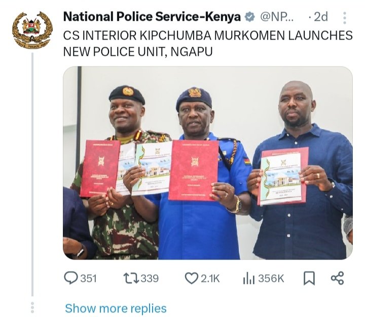 Kenyan Crime Buster tweet media