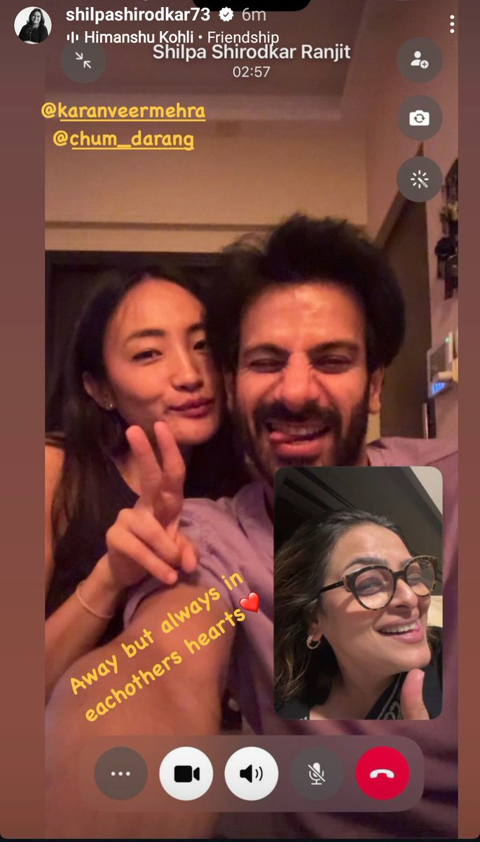 IamSinghaniya's tweet photo. These 3 have set such a standard for friendship that in the upcoming seasons of @BiggBoss, their friendship will be cited as an example, saying friendship should be like @KaranVeerMehra, @chumdarang, and @Shilpashirodkr 
TRIO
#KaranVeerMehra
#ShilpaShirodkar
#ChumDarang
#BB18 https://t.co/fyUwicXdBz