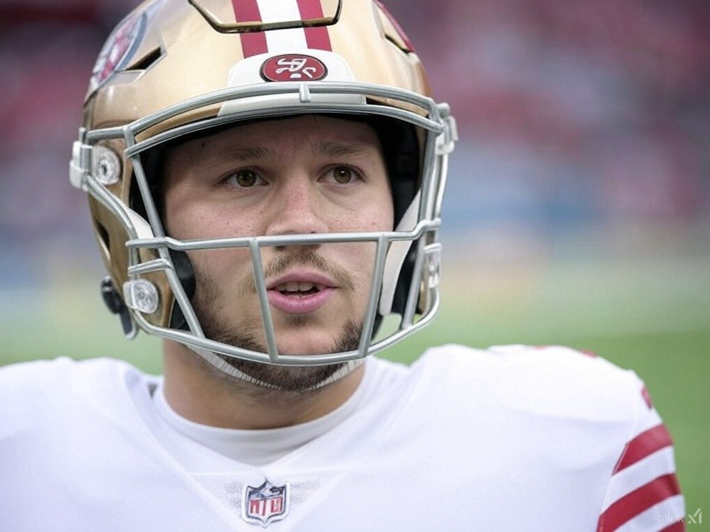 BradannJ's tweet photo. @JoshAllenQB You Look good in a Niners uniform??🤔 https://t.co/FTd60145LC