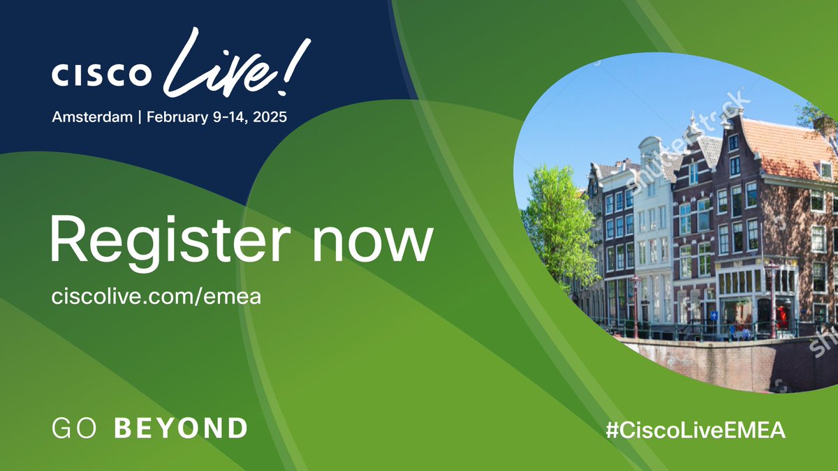 Asperitas is at CISCO Live 2025 at the Amsterdam RAI! Come and visit us in the Sustainability Zone from Monday 10th to Thursday 13th February.

To register for the event, click here ➡️ ow.ly/nNv750UCANE

#immersioncooling #datacentercooling #CiscoLive2025