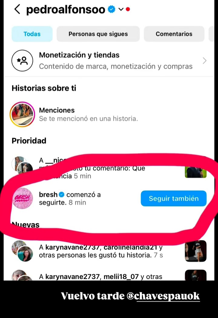 GabyPyP's tweet image. De las Stories de @pedroalfonsoo 

Los prohibidos de Pepee para la #Bresh 🤭🤣