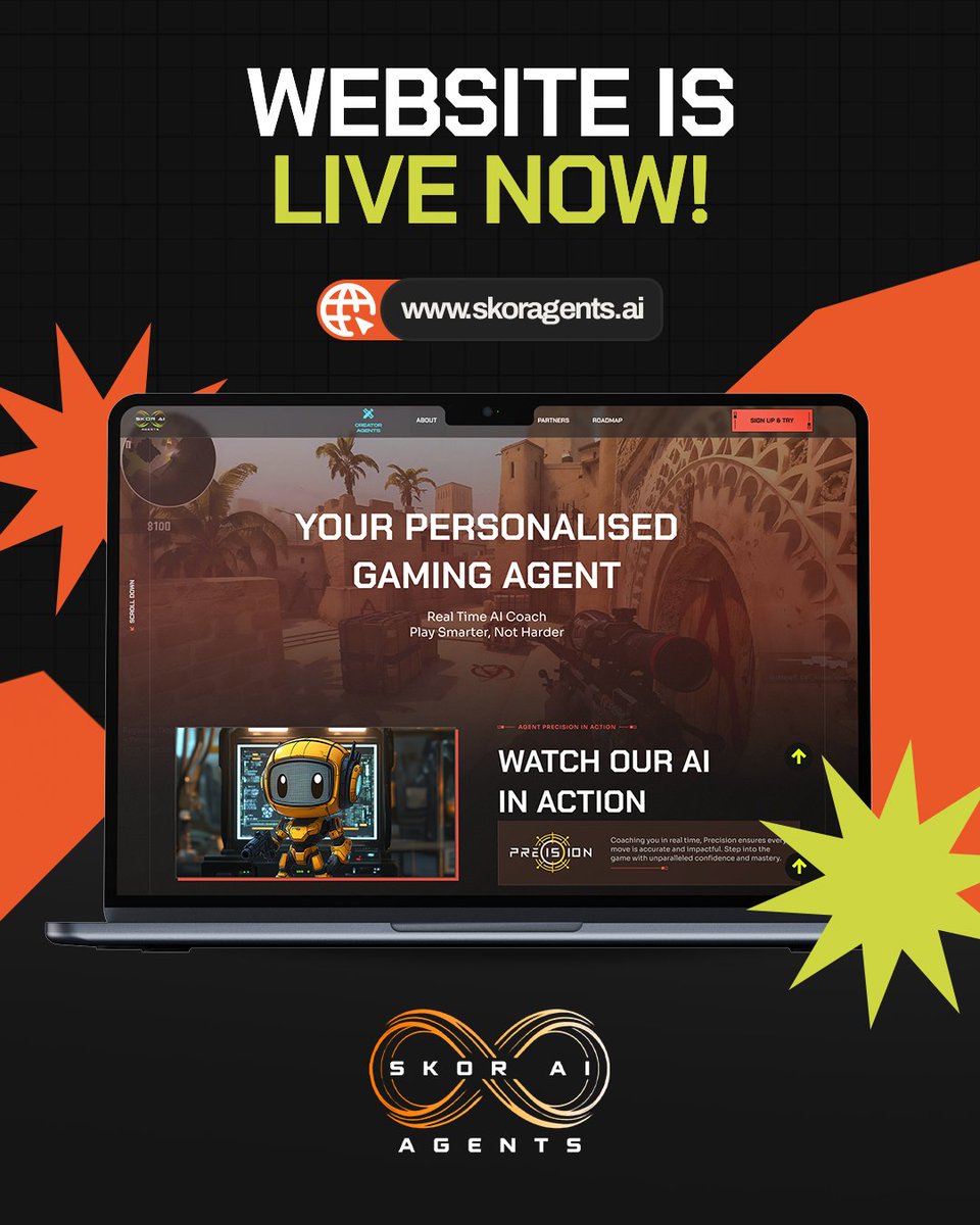 🎉 Our Official Website is Live Now! 💻🤩

Introducing SKOR AI Agents—your ultimate AI-powered gaming coach! 🎮

Head over to skoragents.ai to discover how our innovative AI agents will transform gaming experiences with real-time analysis, personalized coaching, and