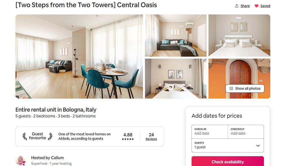callum_airbnb's tweet photo. This 800 year old Bologna property is a part-time vacation home but a full-time income machine, earning its owners €3,000–€9,000 monthly. 🏡💶Here’s how our property management company helped make it happen. 🧵👇 https://t.co/0ZRJTuOcOP
