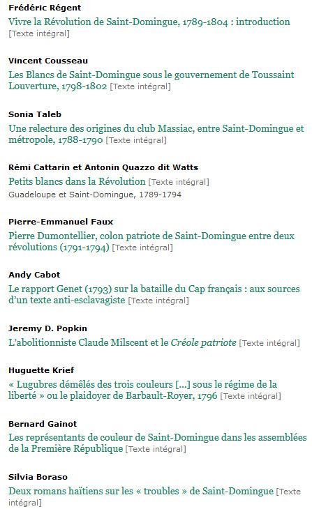 fondation_me's tweet photo. Passionnant numéro sur la révolution de Saint-Domingue (aujourd'hui Haïti), pointe la plus avancée de la lutte pour la liberté et l'égalité entre 1789 et 1804... et dont l'issue marque le début de la décolonisation.
Le sommaire complet (tout est gratuit)👇👇 https://t.co/hWdOwly660