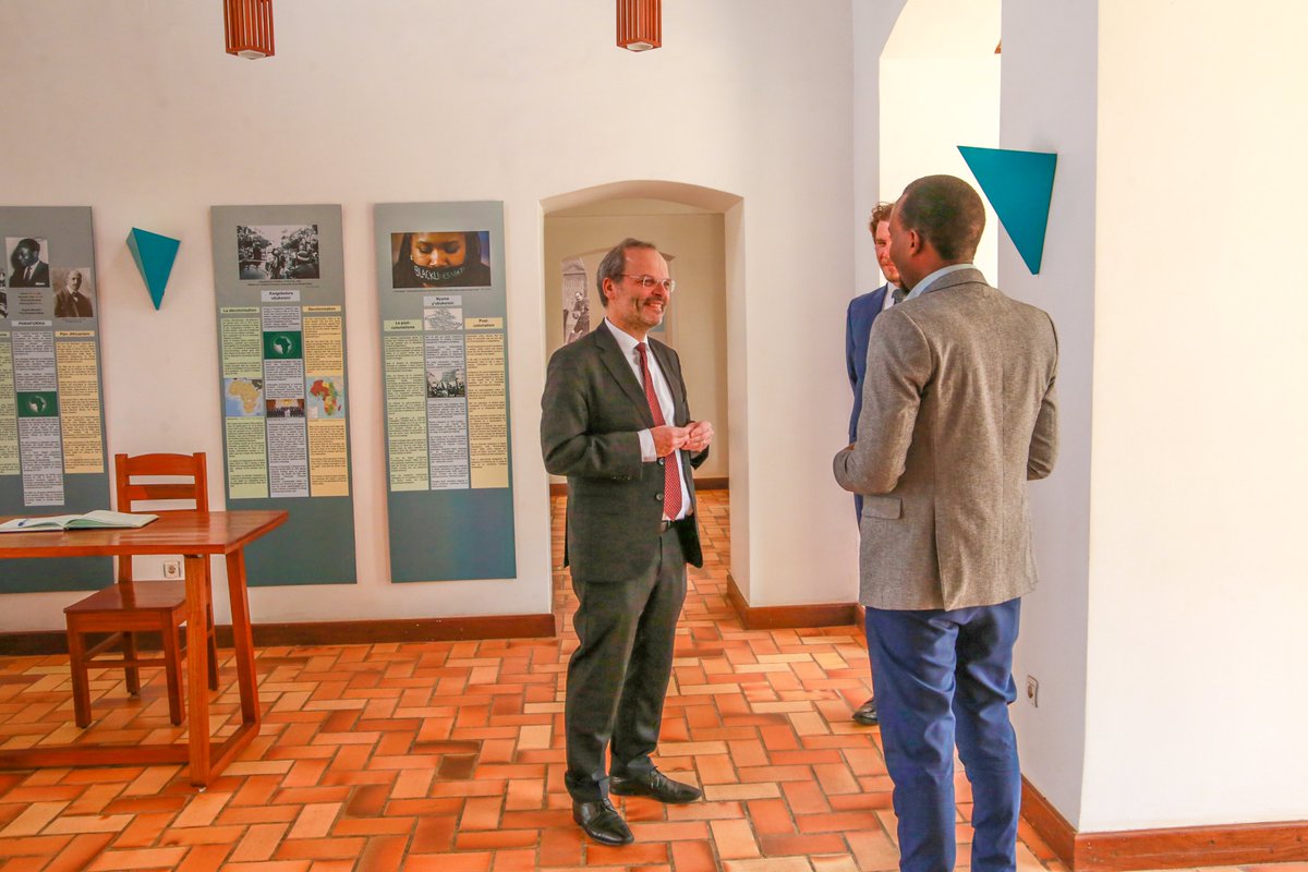 We were delighted to receive Dr. Felix Klein, Federal Government Commissioner for Jewish Life in #Germany and the Fight against Antisemitism, at the Kandt House Museum. We appreciated his visit and the opportunity for engagement.