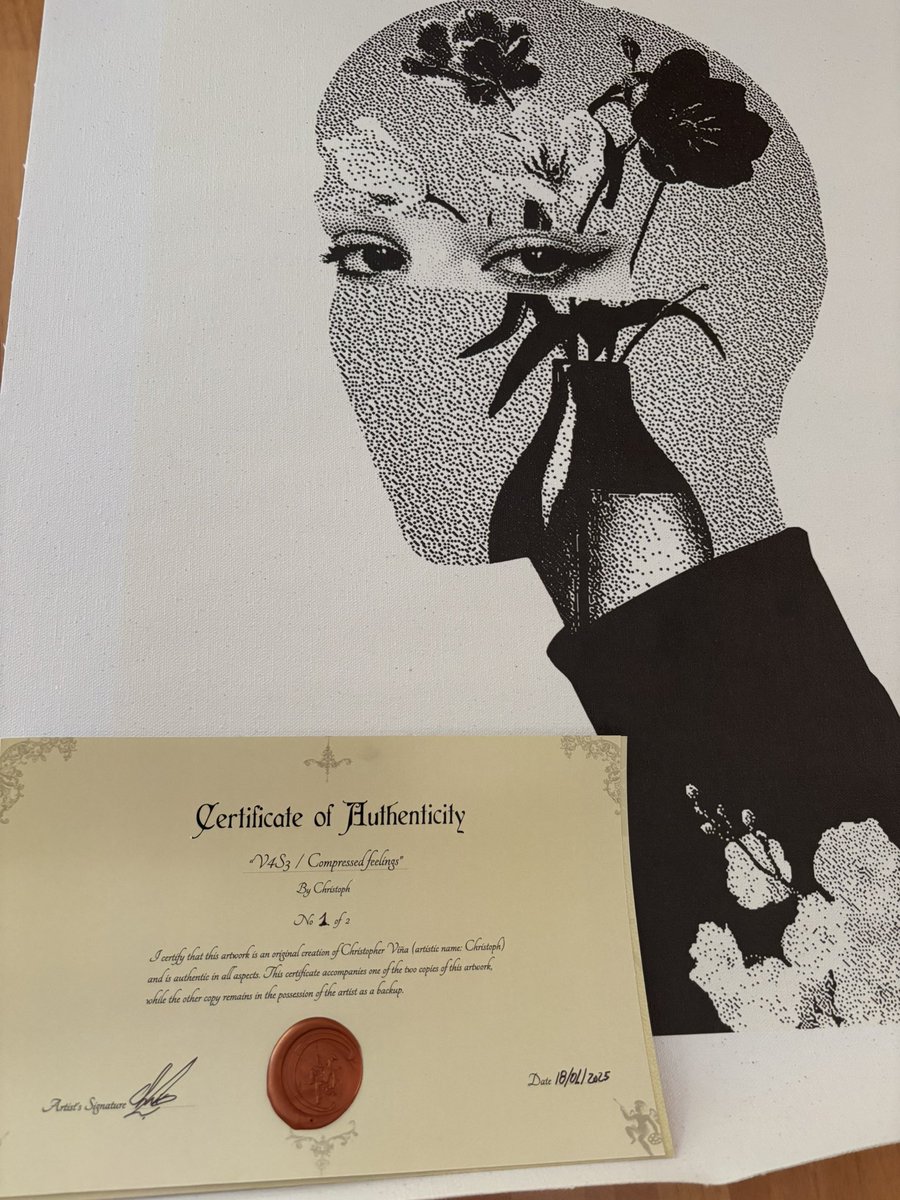 I’m so happy to get my first ever <a href="/Christoph_arte/">Christoph</a> physical piece today! 

Thank you so much bro. This is perfect!