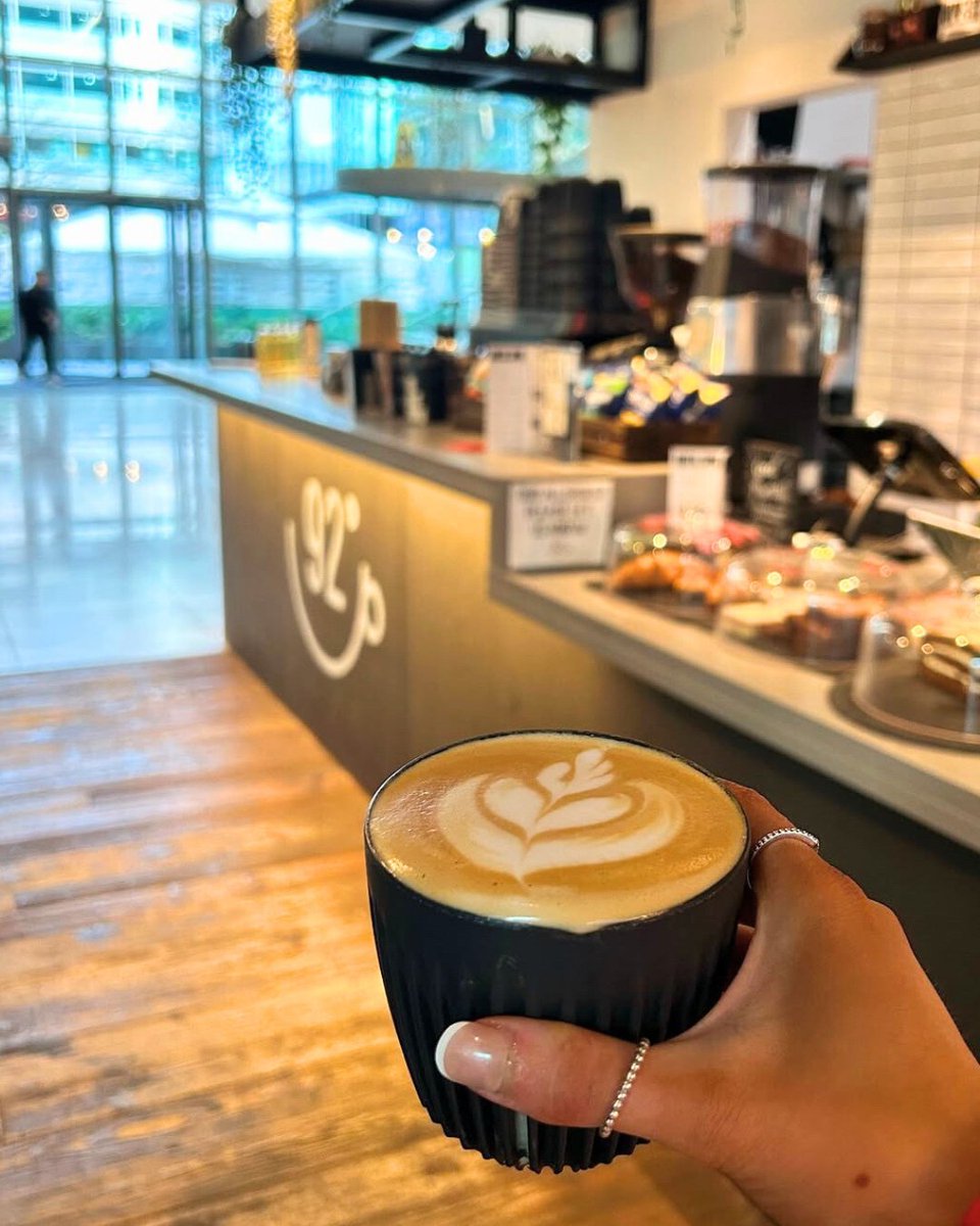 Begin your week on a delicious note with that vital Monday morning <a href="/92DegreesUK/">92 Degrees Coffee</a>, conveniently located on our lower ground floor ☕️