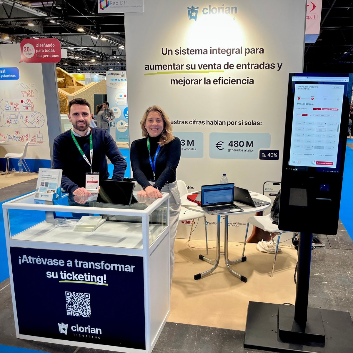 ¡Hasta la próxima, FITUR! ✈🌍

Cerramos una nueva edición de #Fitur agradeciendo a todos los que habéis visitado nuestro stand. 

💡Ha sido una gran oportunidad para consolidar vínculos con nuestros clientes y compartir nuestras soluciones de ticketing.

¡Nos vemos en 2025!