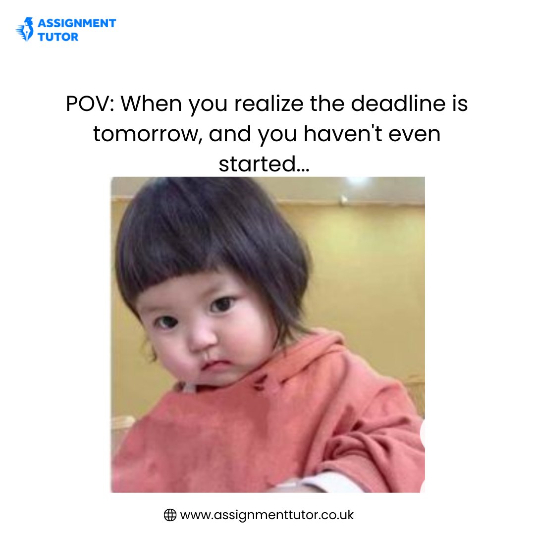 Tutor_Uk's tweet photo. Don’t panic, we’ve got your back!
Visit us: https://t.co/NWLyVzTT8x
.
.
.
.
#StudentLife #DeadlinePanic #AssignmentHelp #Assignmenttutoruk https://t.co/fkKyZjAa7e