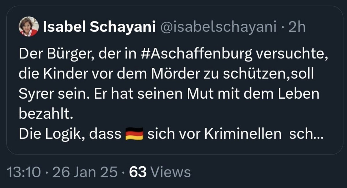 Syrer, die so integriert sind, daß sie Kai Uwe Danz heißen. Wer kennt sie nicht. Macht dann € 18,36.