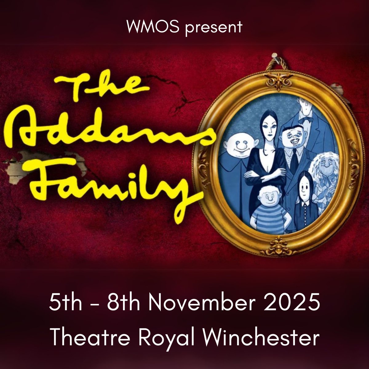 We are thrilled to reveal our artistic calendar for 2025 🎶🎭

#Winchester #WhatsUpWinchester #WhatsOnWinchester #LocalTheatre #AmateurDramatics #Hampshire #ExploreWinchester #ExploreHampshire #HampshireEvents #TheatreRoyalWinchester #TheAddamsFamily #SaladDays #HampshireUK