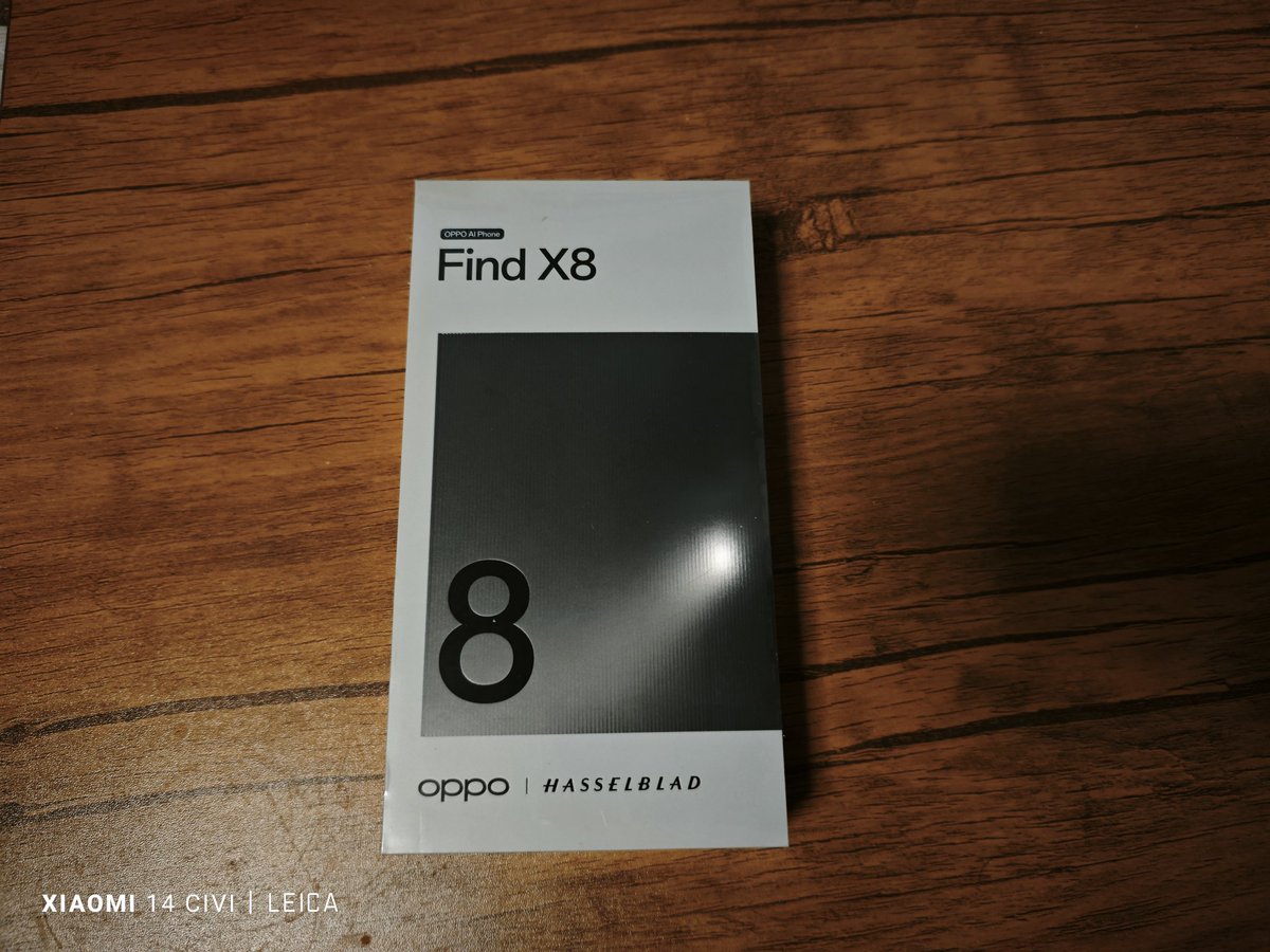 highneckjunky's tweet photo. ３年ぶりのOPPO
#OPPOFindX8 https://t.co/dMKjvqY0hh