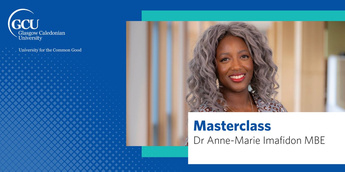 Glasgow Caledonian University (@caledoniannews) on Twitter photo GCU Chancellor Dr Anne-Marie Imafidon MBE (<a href="/aimafidon/">She's in CTRL - OUT NOW - Anne-Marie Imafidon</a>) will deliver a Masterclass on Thursday, February 6. 💬
👉 Register for the in-person event: eventbrite.co.uk/e/masterclass-…
👉 Register to attend online: eventbrite.co.uk/e/online-maste… GCU Chancellor Dr Anne-Marie Imafidon MBE (<a href="/aimafidon/">She's in CTRL - OUT NOW - Anne-Marie Imafidon</a>) will deliver a Masterclass on Thursday, February 6. 💬
👉 Register for the in-person event: eventbrite.co.uk/e/masterclass-…
👉 Register to attend online: eventbrite.co.uk/e/online-maste…
