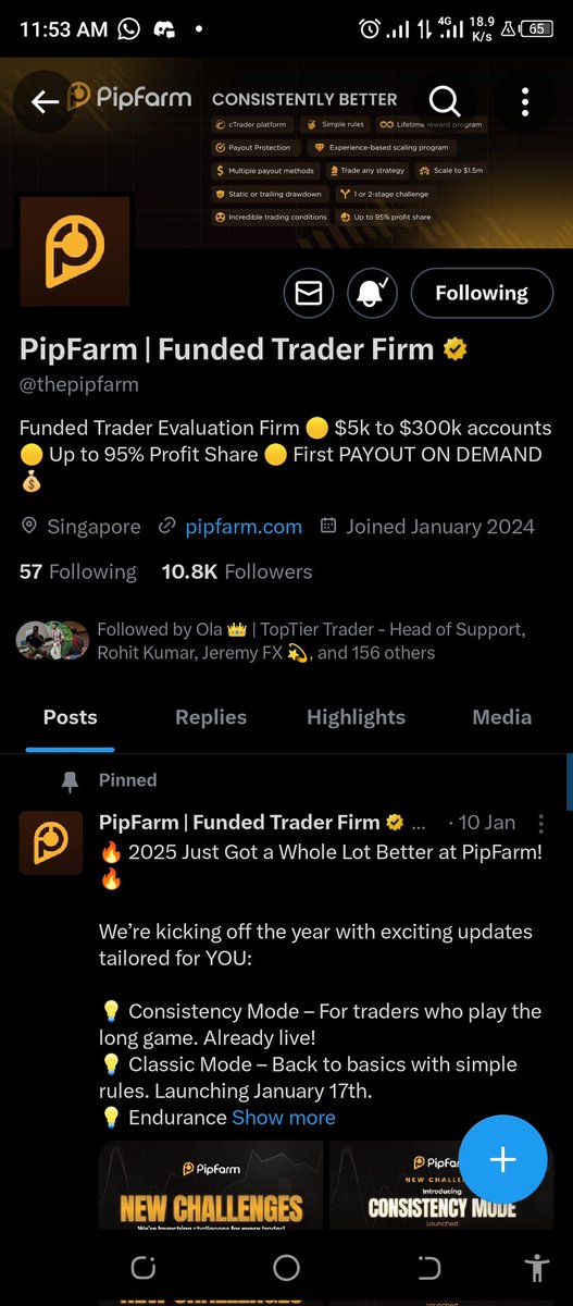 Simply_Ahlah's tweet photo. @FairPropReview @thepipfarm Done ✅✅ https://t.co/WuSx1mN5Hz