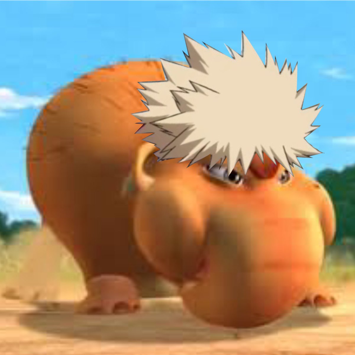 มายฮีโร่ au ก้านกล้วย