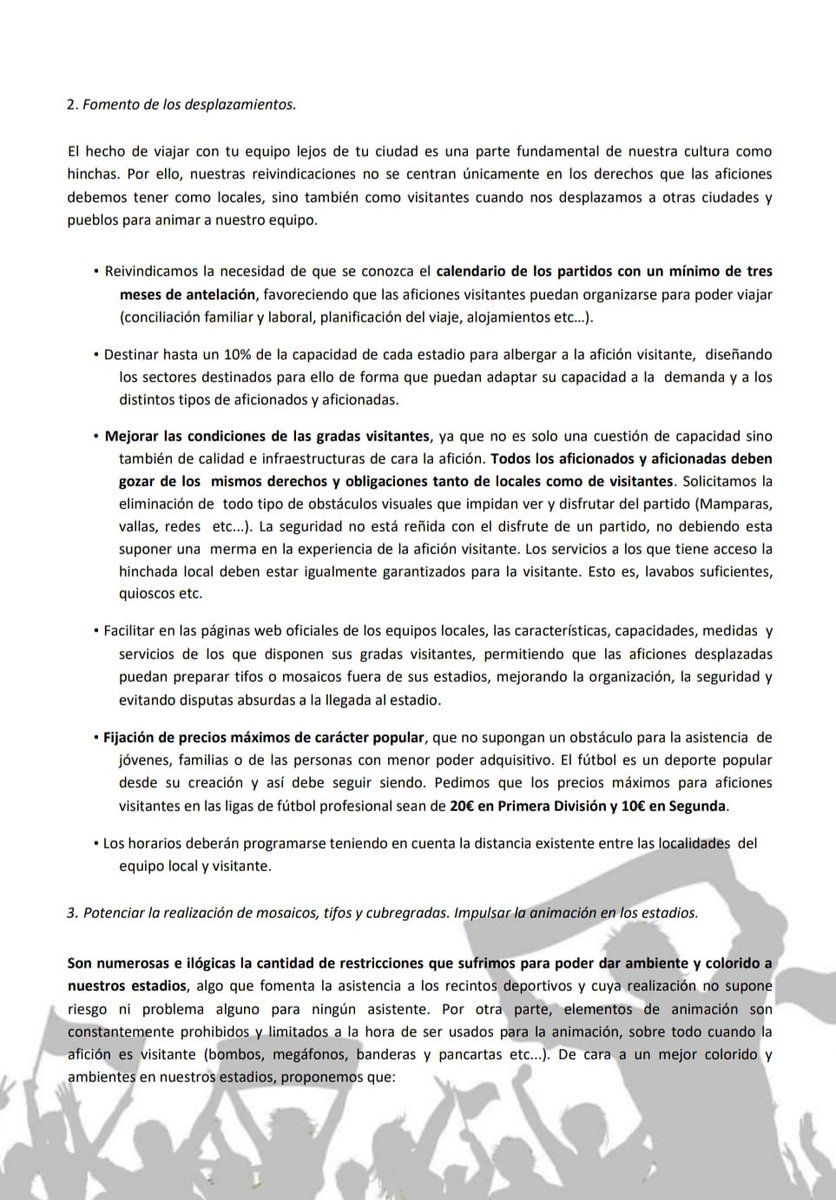 Ligallo1986's tweet image. AHORA O NUNCA!
Todas las aficiones reclamamos #DerechosParaLaAfición y no pararemos hasta conseguirlos.

#FútbolParaTodos