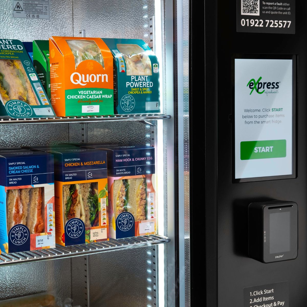 expressrefresh's tweet image. Make your workplace a better place to work. Contact Express Refreshments for a tailored fresh food service via our advanced Smart Fridge or Micro Market solutions. 🥪 

Learn more ⤵️

loom.ly/2avL0Zs

#FreshFoodService #HealthierEating #EmployeePerks