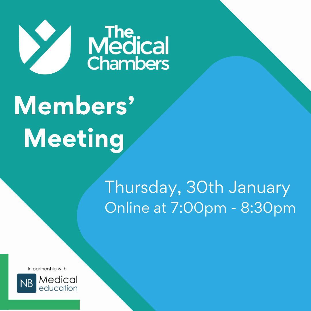 T_M_Chambers's tweet image. ⚠️  MEMBERS' MEETING

🗓️ Our Members' meeting will be taking place this Thursday

📍 Online
⌚ 7:00pm - 8:30pm 
💻 Please register via the circulated Eventbrite link sent out via email/WhatsApp if you haven't already done so

We hope to see you there 😊

#MembersMeeting #LocumGP