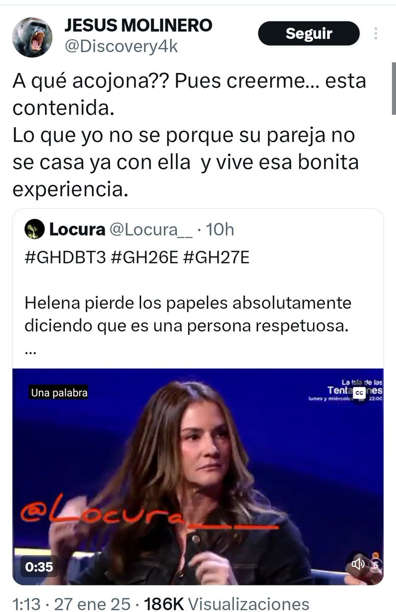 perramalditaaa2's tweet image. Jesús molinero .
Llevas 2 matrimonios fallecidos, donde esas dos mujeres han pasado un infierno contigo y no te pueden ni ver
Tienes 3 hijos de los cuales,2 no atiendes y la última va por el mismo camino.
2 nietos que no ves, ni te importan

CIERRA TU BOCA , POCO HOMBRE