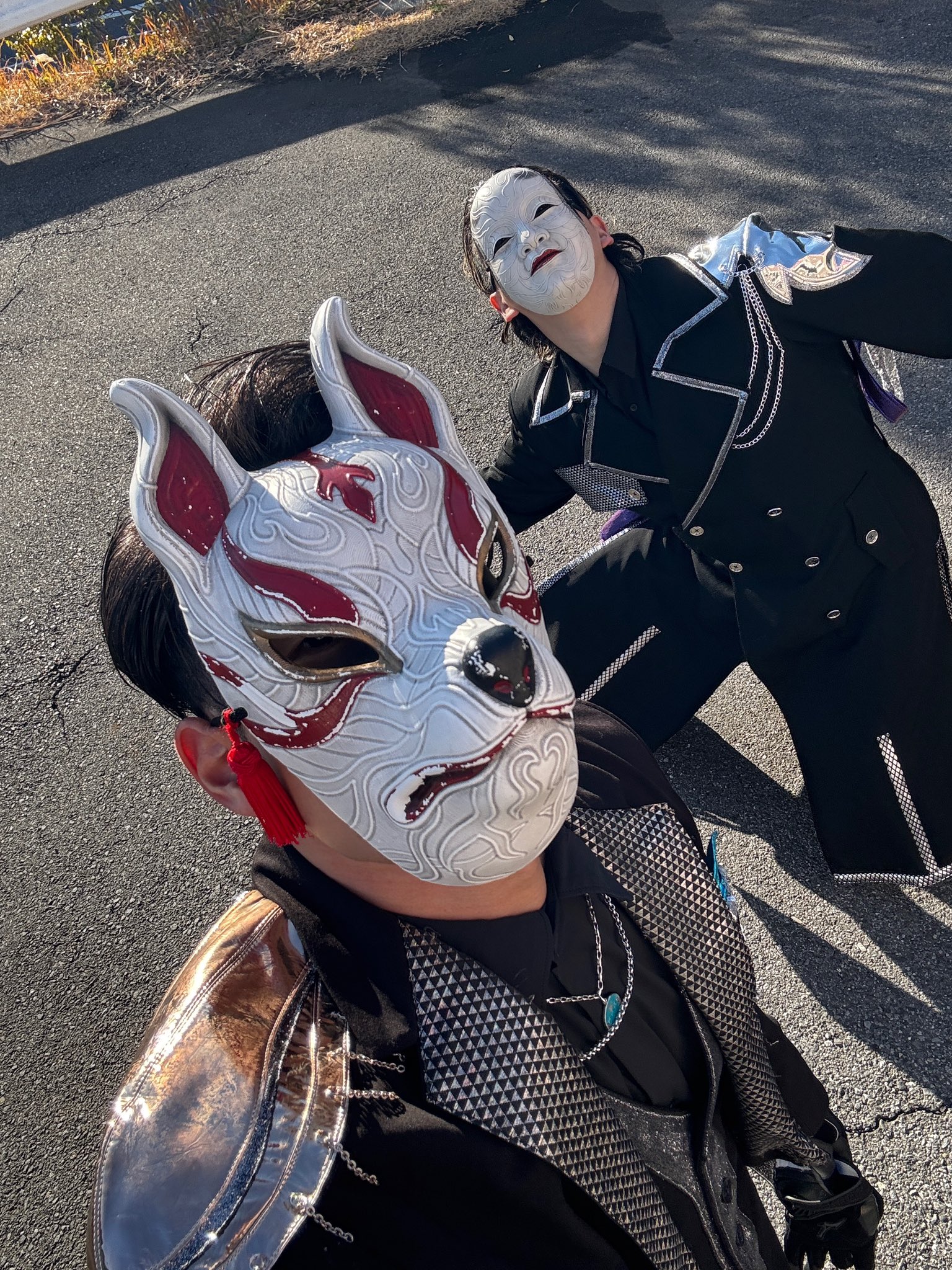 O-MENZ マスコットキーホルダー、フォトプロップス 狐 喋り O-MENZ マスコットキーホルダー、フォトプロップス 狐 喋り