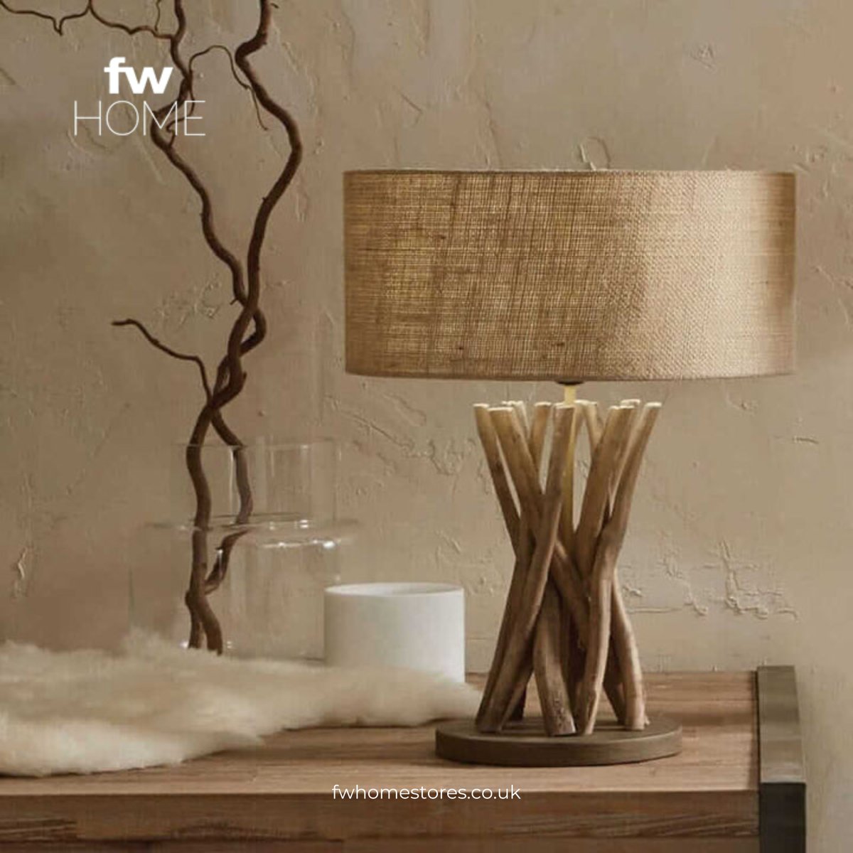 FWHomestores's tweet photo. Brighten up those dark winter days with the warm glow of our Driftwood Lamp Perfect for creating a cosy, inviting ambience this season!

Enjoy incredible deals during our Winter Sale – don’t miss out on adding a touch of charm to your home

#WinterSale #FWHomestores #CosyLiving https://t.co/fcQNbtIr0e