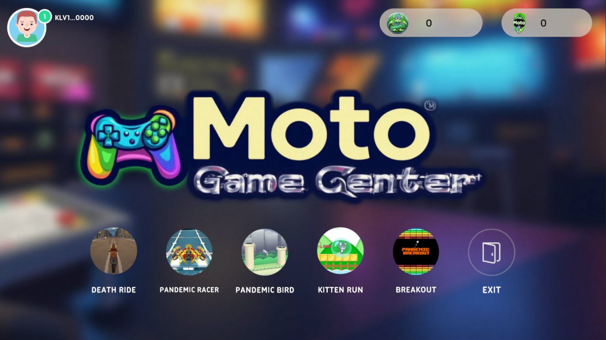 Pandemic_Games_'s tweet photo. 🚨 New round, new luck 🚨
#MotoGameCenter powered by @MotoKoin is online again!

Available games:
🎮 #DeathRide
🎮 #PandemicRacer
🎮 #PandemicBird
🎮 #KittenRun
🎮 #Breakout

🔥 Compete in weekly rankings and win $PMD & $MOTO!

📲DOWNLOAD
Android:
https://t.co/AXWxoMMQ4D
iOS:
coming soon

#PlayAndEarn #KleverChain #BlockchainGaming #KleverFam