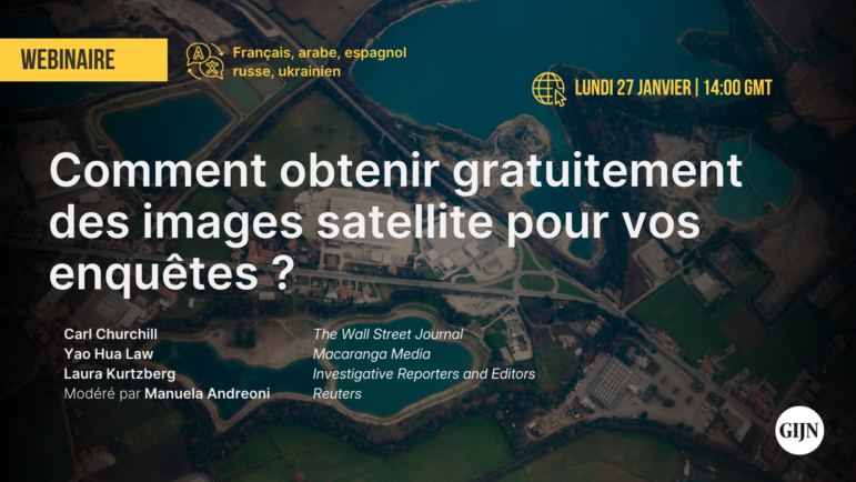 🗣️📢 C'est dans quelques heures (ce 27 janvier) notre webinaire sur comment obtenir  gratuitement des images satellite pour vos enquêtes !

PS : L'interprétation en Français du webinaire sera disponible. 

Inscrivez-vous directement ici 👇🏾.

twp.ai/1OQ0oY