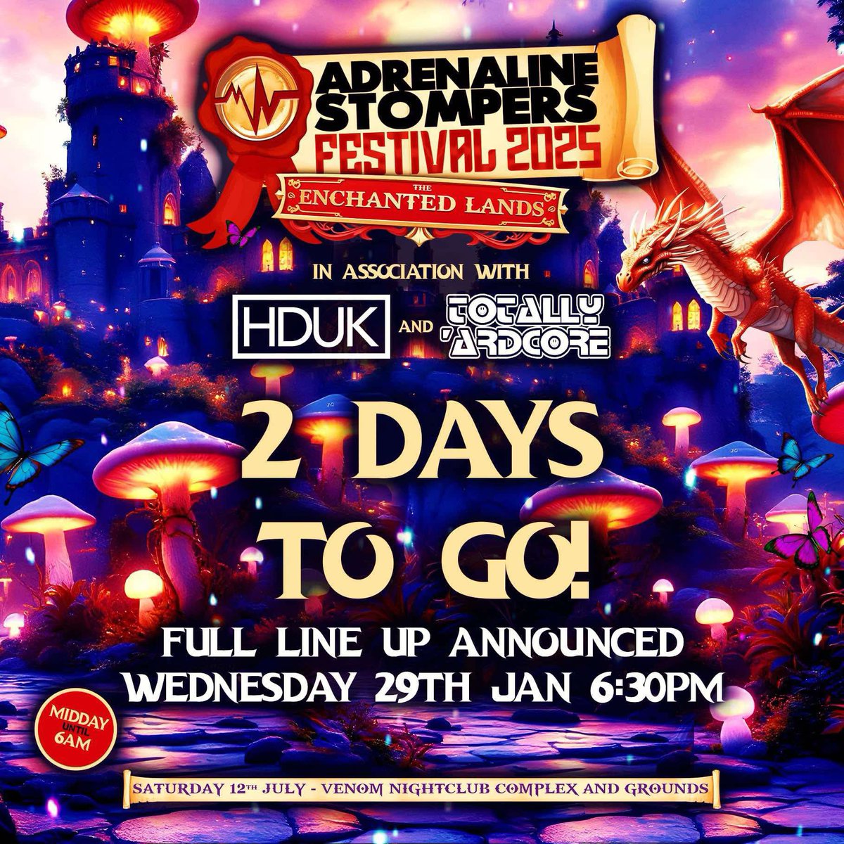 Full line up coming this Wednesday 😍🔥💥