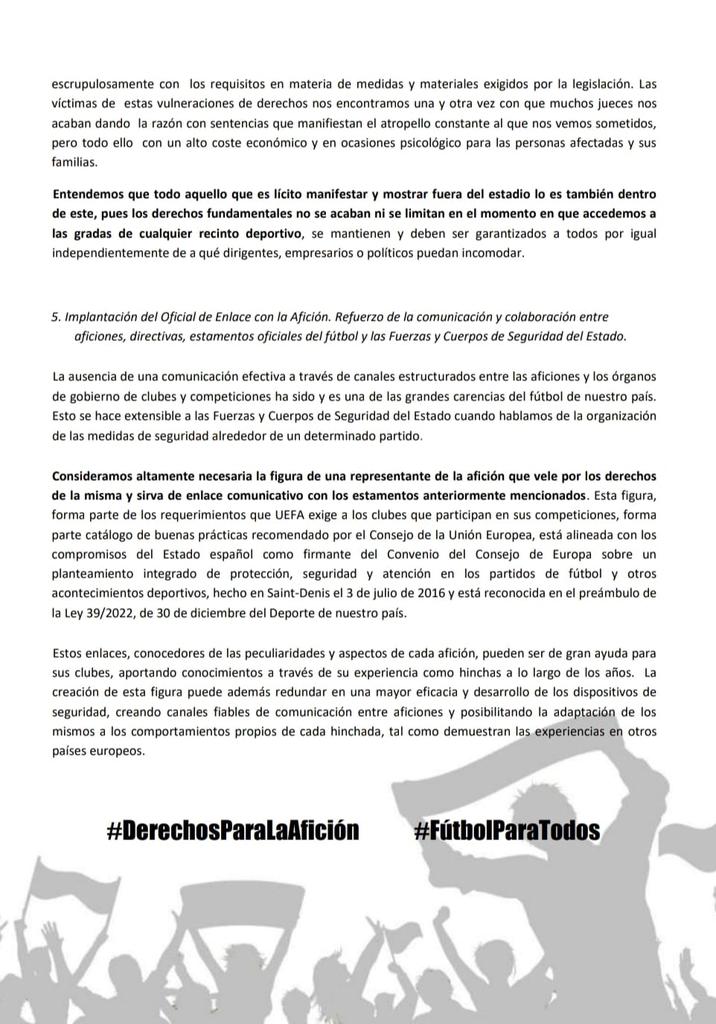 ¡AHORA O NUNCA!
No pararemos ni de noche ni de día hasta lograrlo. Las aficiones lo tenemos claro.
#DerechosParaLaAficion
#FutbolParaTodos