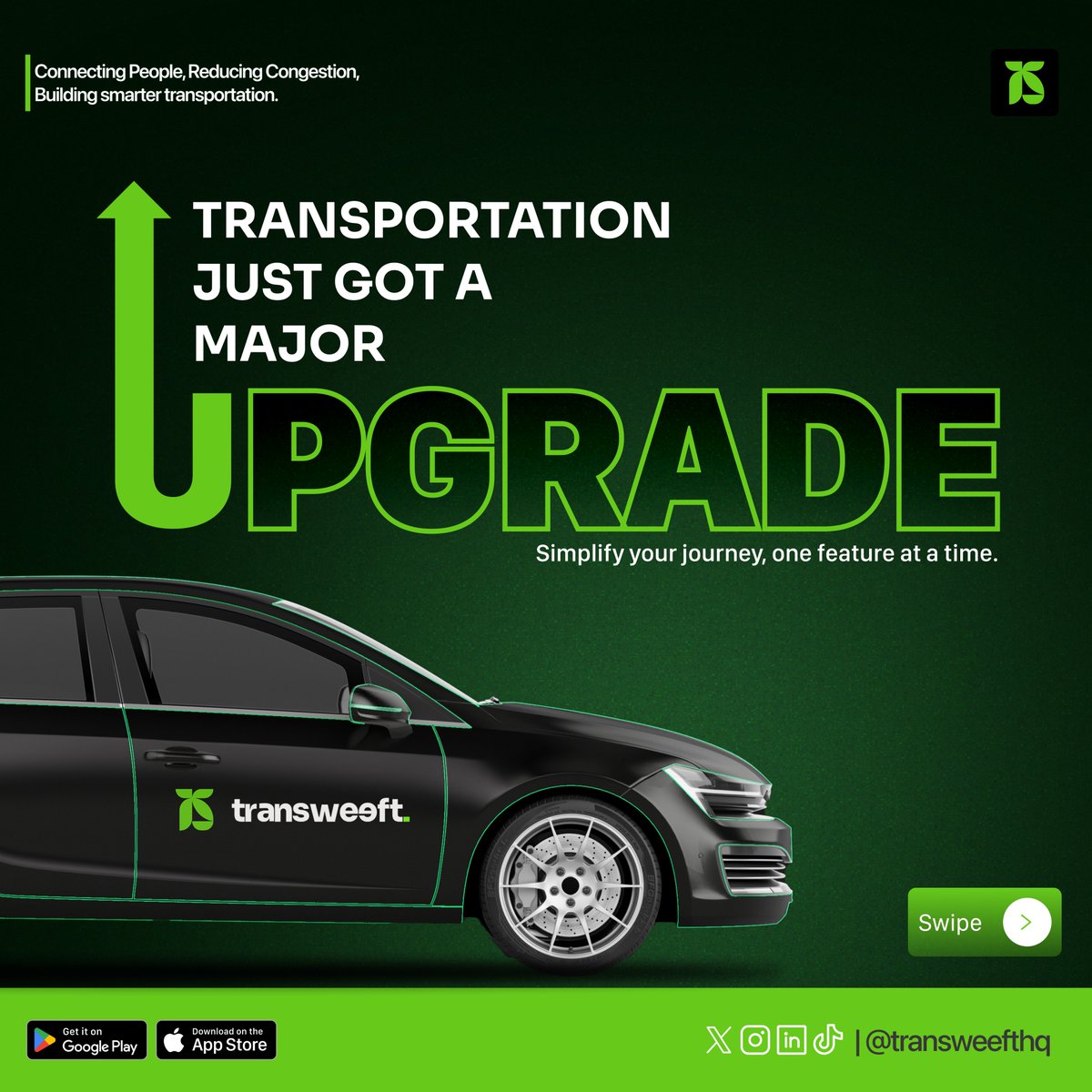 transweeft's tweet photo. Transweeft puts YOU in control.
Which feature are you most excited about? Tell us below!
#transweeft #TransweeftLaunch #Ridewithtransweeft https://t.co/3XFQpuz1hf