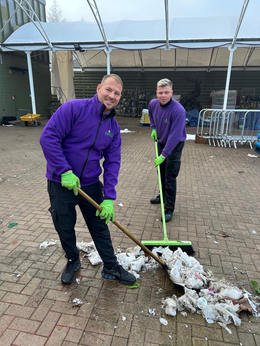 CauldersGC's tweet photo. Storm Eowyn might have damaged our Newton Mearns centre, but it certainly hasn’t damaged our spirits!!!! 🌟😆👏
Our team are working super hard and we are please to say our Restaurant will be back open tomorrow 🤩 
All centres back open as usual from tomorrow. Tuesday 28/01/25 https://t.co/1anJEVcnp1