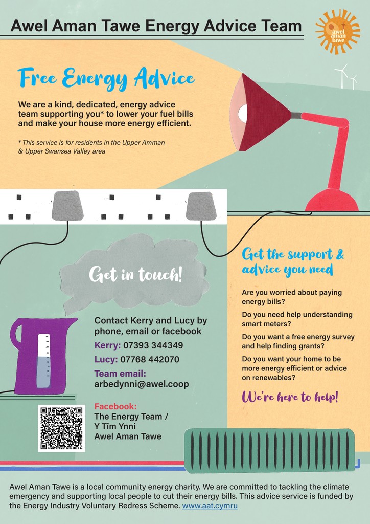 Are you struggling with your energy bills ? or you need advice ? or just looking for ways to make your home energy efficient, The team @ Awel Aman Tawe are here to help you . 
#care #help #eldercare #healthcare #seniors #caregiving #mobilitydevice #dementia #homecare