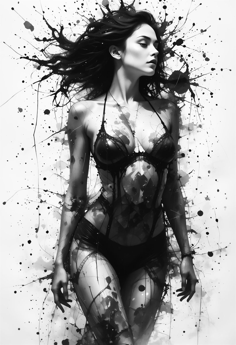🔥Dark Woman🔥 

"Dark Woman #12" 

😈Born From Paint

10/10 Edition ➡️ 2,5 $XTZ   

Available now as <a href="/objktcom/">objkt</a>

#nftcollectors #NFTcollection #tezosnft #nftart #NFTCommunity #objkt #NFTGiveaway #NFTdrop #nftphotography #tezos