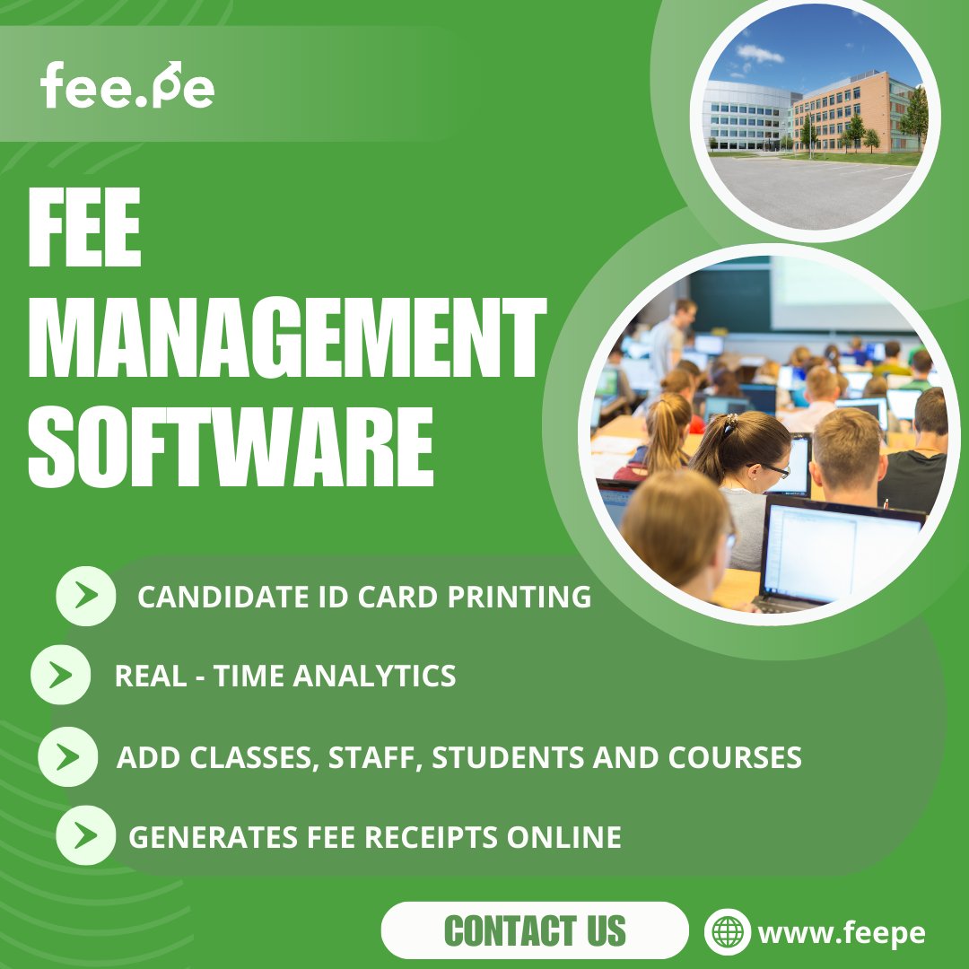 FeePe547's tweet image. Simplify your fee management like never before! Try it now or book a demo to experience the difference.
#EffortlessFees #FeeSolutions #SmartFeeSoftware
#FutureOfFees #BookADemo #StreamlineFees #EfficientFees