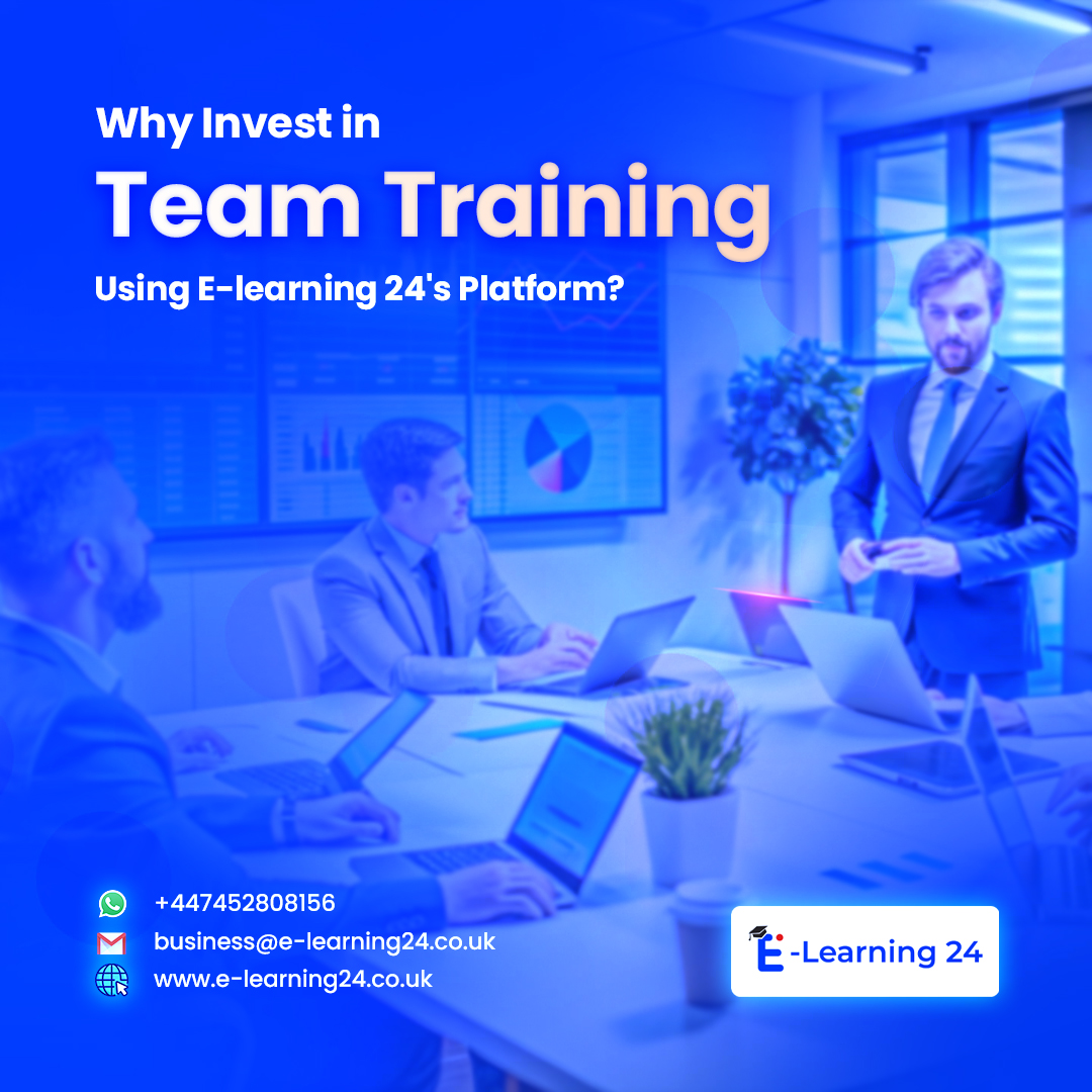 e_learning_24's tweet photo. Strong teams build stronger businesses
Here’s why team training matters:
👉Boosts 40% productivity and employee morale.
👉Prepares your business for industry changes.
👉Enhances collaboration and problem-solving skills.
Explore our platform at: https://t.co/sPsjRsrBMA https://t.co/OjBGD7N8dR