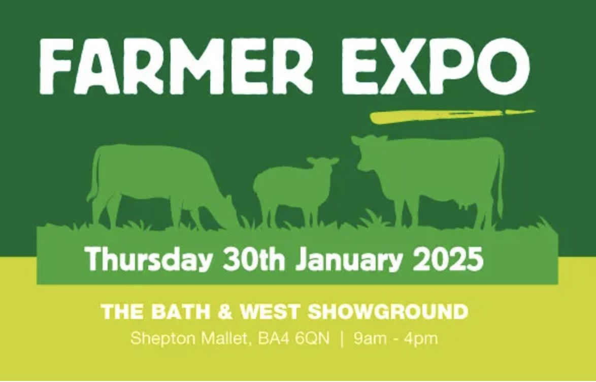 We're counting down to the 2025 Mole Valley #Farmer Expo!  

Join us on Thursday the 30th of January from 9am–4pm for free entry, bacon rolls, and drinks all day.  
#FarmerExpo
