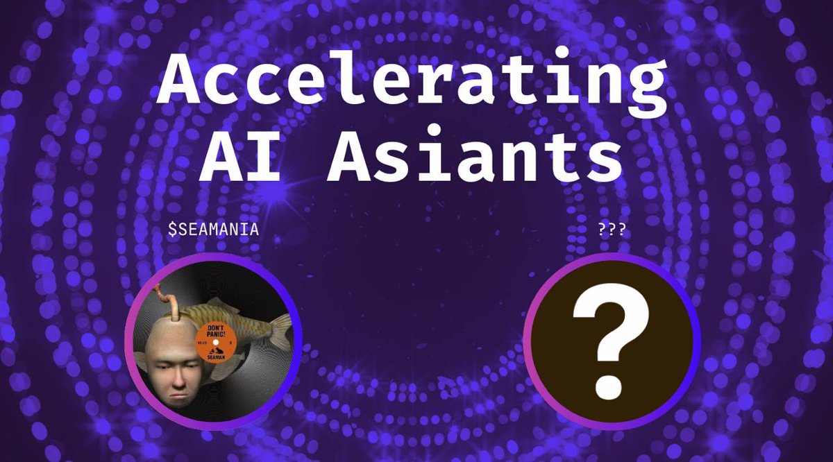🚨Attention SEAMANIANS

We’re airdropping "1%" of all new tokens incubated by our AI ASIANTs program to ALL $SEAMANIA holders.

New tokens will be allocated based on your $SEAMANIA holdings💎
*A reduced $SEAMANIA balance at the time of the airdrop will disqualify your airdrop.