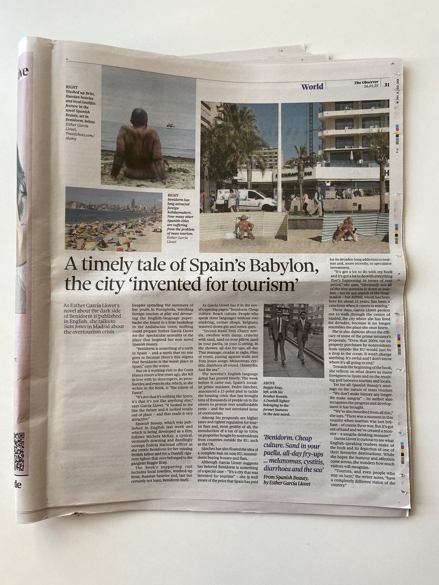 Midas (@midascampaigns) on Twitter photo Wonderful to see Esther Garcia Llovet, author of the electric novella SPANISH BEAUTY (<a href="/FoundryEditions/">Foundry Editions</a>), profiled in The Observer over the weekend - alongside some of Esther’s amazing photography! Wonderful to see Esther Garcia Llovet, author of the electric novella SPANISH BEAUTY (<a href="/FoundryEditions/">Foundry Editions</a>), profiled in The Observer over the weekend - alongside some of Esther’s amazing photography!