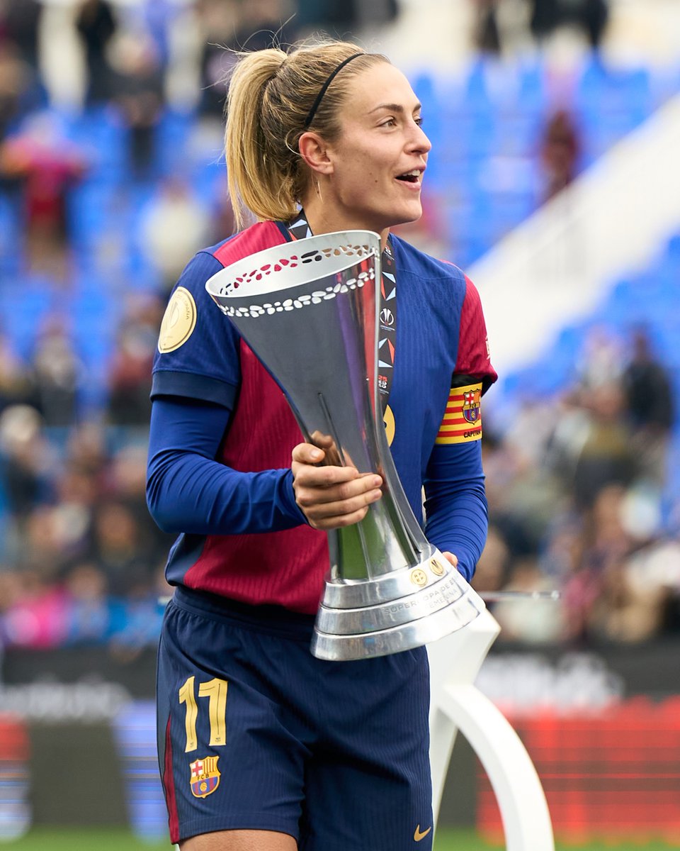 🔵🔴 Barcelona = Spanish Super Cup champions 🏆👏

#UWCL