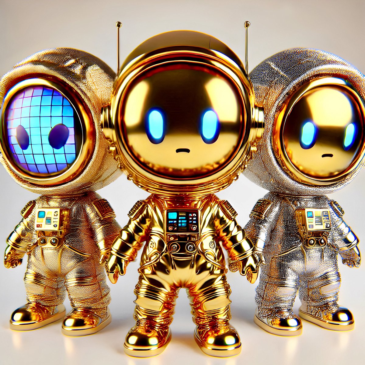 Ils sont petits, mais leurs rêves sont immenses comme l’univers. ✨ 🚀🚀🚀🩷🩷💥 #nft #nftart #nftcommunity #nftcollector #nftdrop #cutenft #crypto #astronauts #3d #ai #aiartcommunity #art #artcollector #love #pice #nftartists #nftnews #3dart #astronaute #bonheur #aventure