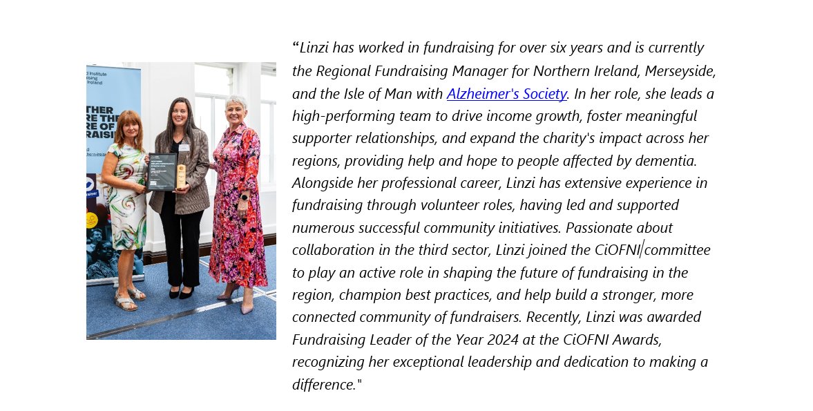 Chartered Institute of Fundraising NI tweet media