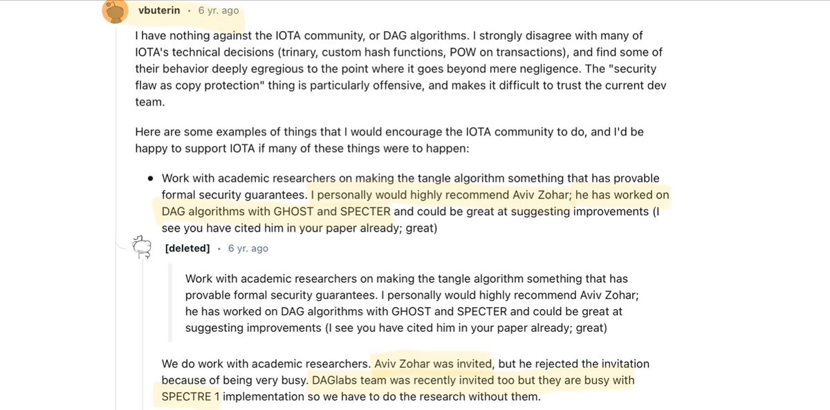 The brains behind protocols of KASPA are who experts recommend to work with

Including Vitalik, $eth founder. He based Ethereum on their GHOST work. They designed consensus algos before most alts exist

check KASPA

$hbar $link $sol $sui $trump $xrp $doge $trx $ondo $om $vine $s