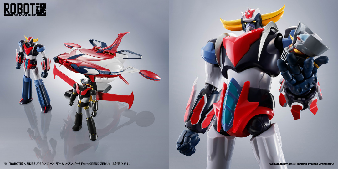 ROBOT SPIRITS <SIDE SUPER> Spazer & MAZINGER Z From