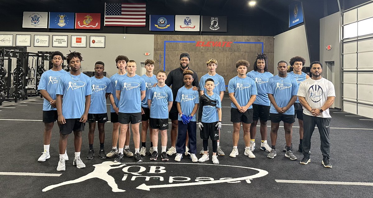 QB Impact (@qbimpact) on Twitter photo 2nd Annual ~ <a href="/MossisMadu/">Mossis Madu JR</a> RB Master Class
<a href="/ISP_OKC/">Impact Strength & Performance</a> OKC powered by QB IMPACT ACADEMY
All hard work brings a profit, but mere talk leads only to poverty. ~ Proverbs 14:23 2nd Annual ~ <a href="/MossisMadu/">Mossis Madu JR</a> RB Master Class
<a href="/ISP_OKC/">Impact Strength & Performance</a> OKC powered by QB IMPACT ACADEMY
All hard work brings a profit, but mere talk leads only to poverty. ~ Proverbs 14:23