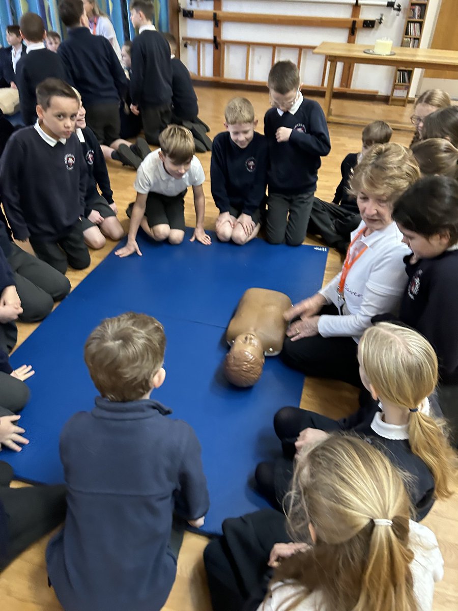Little Lifesavers are just phenomenal. They visited us today and shared their expertise #firstaid #youcansavealife #amazingcharity #teachinglifeskills