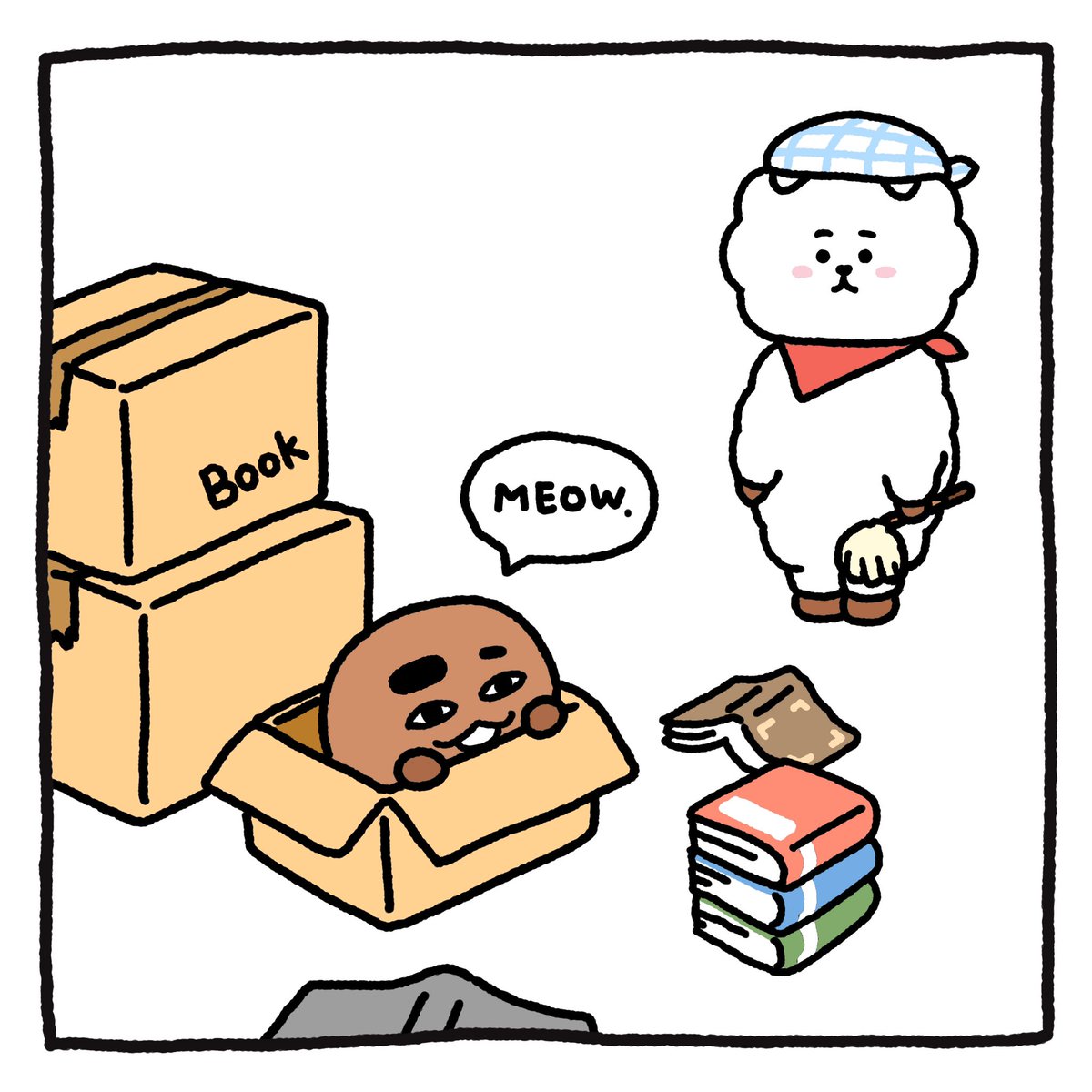 BT21_'s tweet photo. Said CLEANING 💪

「掃除」って言ったでしょ…💪

청소..라고 했자나 💪

#BT21 #NewYearCleaning #CheerUp #StillBesties https://t.co/5wHFuyKopt